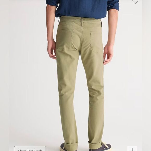 J.Crew 484 Slim-fit garment-dyed five-pocket pant - Picture 3 of 5